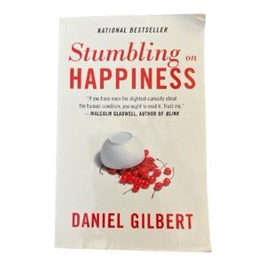 Stumbling on Happiness by - White and Red Cover